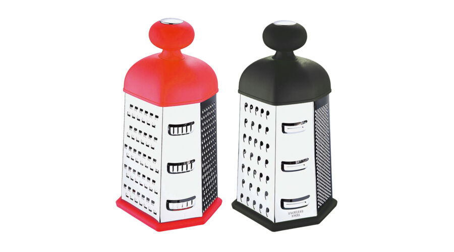 Blaumann 6 oldal� rozsdamentes ac�l reszel� soft touch foganty�val